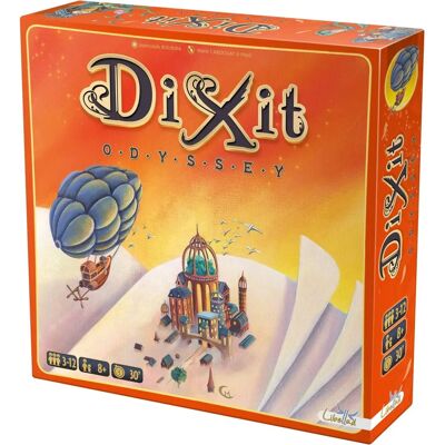 Jogo de Tabuleiro Dixit Odyssey Asmodee - Multicolorido - Para 3-12 Jogadores Jogo de Tabuleiro Dixit Odyssey Asmodee - Multicolorido - Para 3-12 Jogadores