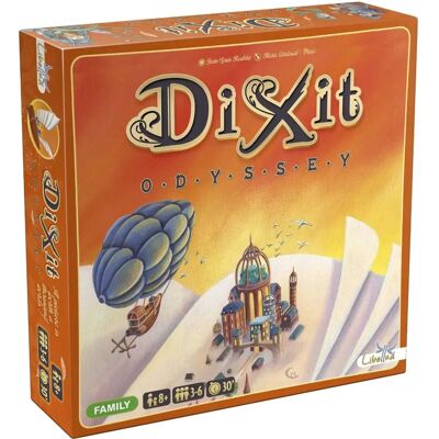 Libellud Dixit Odyssey Jeu de Stratégie Créative - Jeu de Société avec Thèmes Imaginatifs - Publicité Libellud Dixit Odyssey Jeu de Stratégie Créative - Jeu de Société avec Thèmes Imaginatifs - Publicité