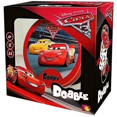 Asmodee Dobble Cars - Lightning McQueen, 30 Cartes, 2-5 Joueurs - Jeu de cartes Asmodee Dobble Cars - Lightning McQueen, 30 Cartes, 2-5 Joueurs - Jeu de cartes