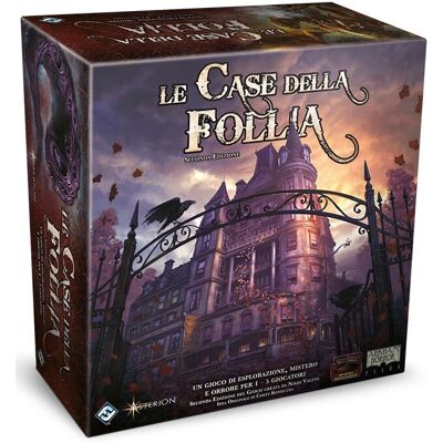 Fantasy Flight Games Le Case della Follia 2ª Edizione - Gioco da Tavolo Fantasy Flight Games Le Case della Follia 2ª Edizione - Gioco da Tavolo