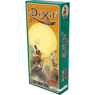 LIBELLUD Dixit 4 Origins Jeu de Société - Jeu primé et créatif - Publicité LIBELLUD Dixit 4 Origins Jeu de Société - Jeu primé et créatif - Publicité