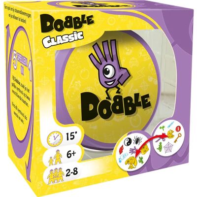 Asmodee Dobble Classique Jeu de Cartes - Multicolore - Jeu de cartes - Publicité Asmodee Dobble Classique Jeu de Cartes - Multicolore - Jeu de cartes - Publicité