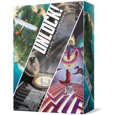 Bandai Unlock! Jeu de Société Aventures d'Evasion - Jeu de Société Bandai Unlock! Jeu de Société Aventures d'Evasion - Jeu de Société