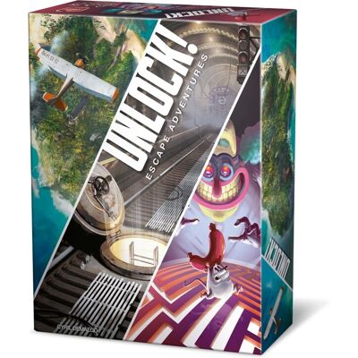 Asmodee Unlock! - Äventyr för Flykt - Brädspel Asmodee Unlock! - Äventyr för Flykt - Brädspel