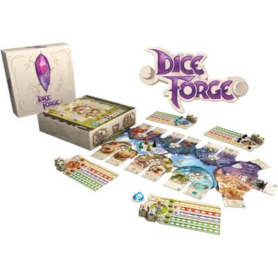 Dice Forge - Gra planszowa z wymiennymi stronami Dice Forge - Gra planszowa z wymiennymi stronami