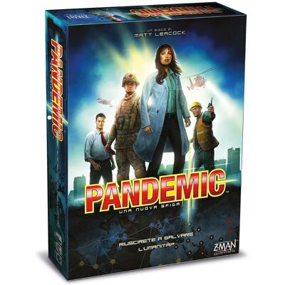 Asmodee Pandemia - Jeu Familial - Découvrez des remèdes pour 4 maladies Asmodee Pandemia - Jeu Familial - Découvrez des remèdes pour 4 maladies