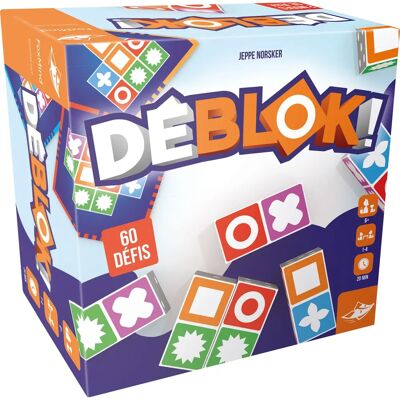 Asmodee Fox Mind Déblok! - Board Game for 1-4 Players - 6+ Years Asmodee Fox Mind Déblok! - Board Game for 1-4 Players - 6+ Years