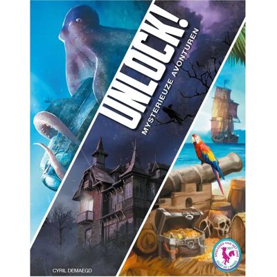 Asmodee Space Cowboys Unlock! 2 - Aventures Mystérieuses - Jeu de Cartes - Publicité Asmodee Space Cowboys Unlock! 2 - Aventures Mystérieuses - Jeu de Cartes - Publicité
