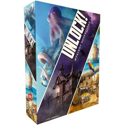 Asmodee Unlock! Mystery Adventures - Brettspiel Asmodee Unlock! Mystery Adventures - Brettspiel