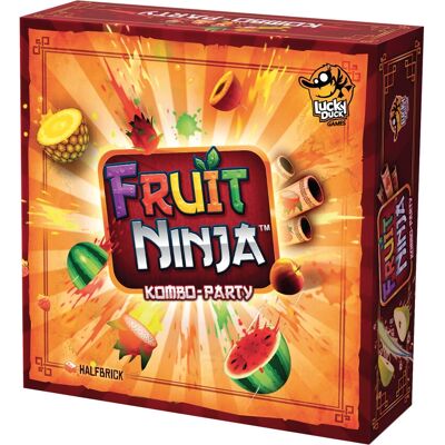 Asmodee Fruit Ninja - Kombo-Party Brettspiel - Feinmotorik Asmodee Fruit Ninja - Kombo-Party Brettspiel - Feinmotorik