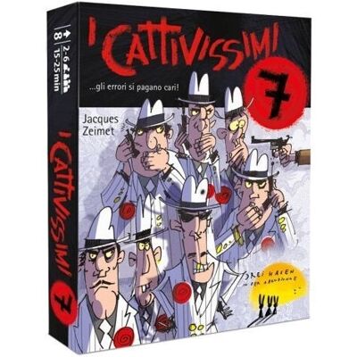 Asmodee Cattivissimi 7 - Jeu de Société Familial Asmodee Cattivissimi 7 - Jeu de Société Familial