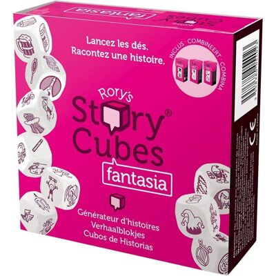 Asmodee Rory's Story Cubes Fantasia - Jeu de société - Publicité Asmodee Rory's Story Cubes Fantasia - Jeu de société - Publicité