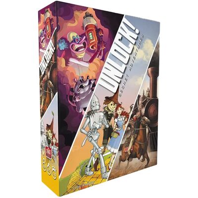 Space Cowboys UNLOCK! Secret Adventures Strategy Board Game - Board Game Space Cowboys UNLOCK! Secret Adventures Strategy Board Game - Board Game