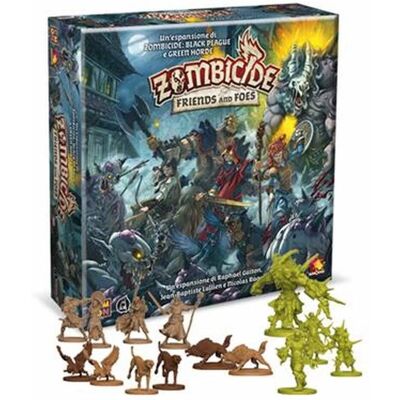 Asmodee Zombicide Green Horde - Amici e Nemici - Estensione Asmodee Zombicide Green Horde - Amici e Nemici - Estensione