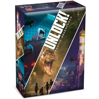 Asmodee Unlock! Exotic Adventures - Board Game Asmodee Unlock! Exotic Adventures - Board Game