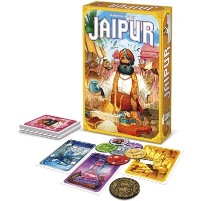 Asmodee Jaipur - Jeu de société pour 2 joueurs 10+ ans Asmodee Jaipur - Jeu de société pour 2 joueurs 10+ ans