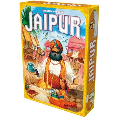 Asmodée Jaipur Kartenspiel - Strategisches Rajasthan-Handel Asmodée Jaipur Kartenspiel - Strategisches Rajasthan-Handel