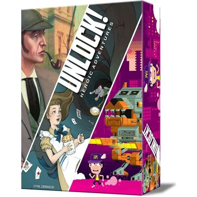 Gioco da Tavolo Avventure Eroiche di Asmodee - Esperienza Escape Room Gioco da Tavolo Avventure Eroiche di Asmodee - Esperienza Escape Room