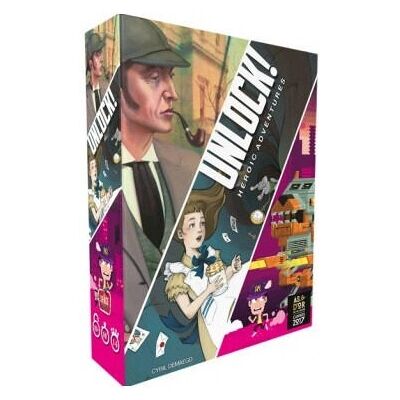 Asmodee Unlock! Heroic Adventures Gioco da Tavolo Detective - Kvm Switch Asmodee Unlock! Heroic Adventures Gioco da Tavolo Detective - Kvm Switch