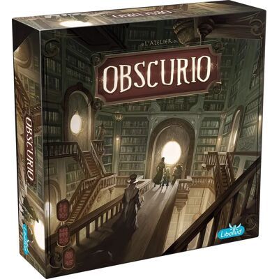 Libellud Obscurio - Jeu de société fantastique - 28.6 x 7.5 x 28.5 cm Libellud Obscurio - Jeu de société fantastique - 28.6 x 7.5 x 28.5 cm