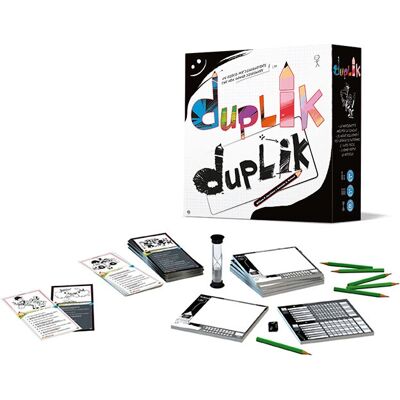 Asmodee Duplik Big Box - Kreatives Zeichenspiel für Familie Asmodee Duplik Big Box - Kreatives Zeichenspiel für Familie
