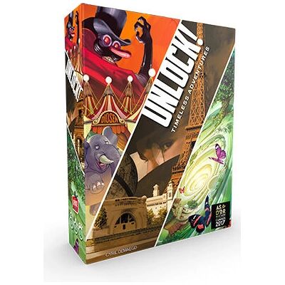Asmodee Unlock! Bezczasowe Przygody - Gra Planszowa Asmodee Unlock! Bezczasowe Przygody - Gra Planszowa