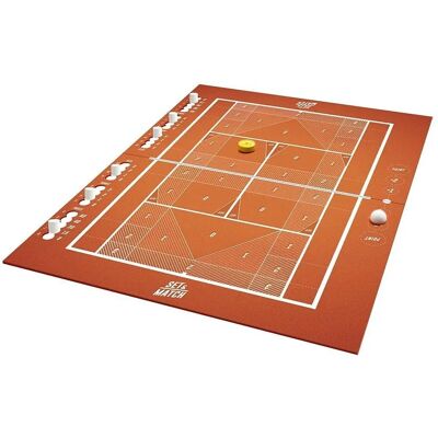 Asmodee Set & Match - Jeu de Tennis pour 2-4 Joueurs Asmodee Set & Match - Jeu de Tennis pour 2-4 Joueurs
