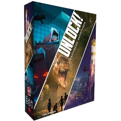 Asmodee Unlock! Modelo - Aventuras Exóticas - Juego de mesa Asmodee Unlock! Modelo - Aventuras Exóticas - Juego de mesa