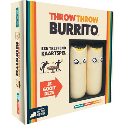 Jeu de cartes Throw Throw Burrito d'Asmodee - Amusement en famille - Publicité Jeu de cartes Throw Throw Burrito d'Asmodee - Amusement en famille - Publicité