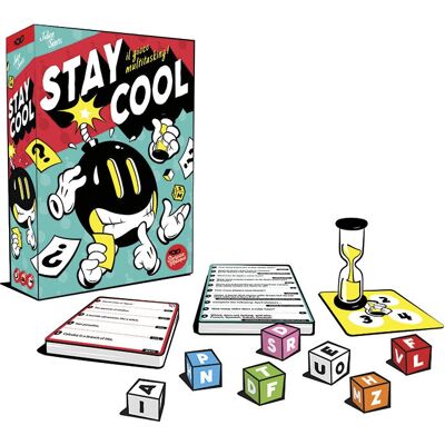 Asmodee Stay Cool Party Kortspel - För 3-7 Spelare Asmodee Stay Cool Party Kortspel - För 3-7 Spelare