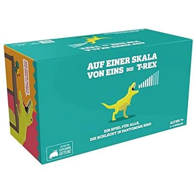 Asmodee Exploding Kittens - Családi parti játék - T-Rex stílus Asmodee Exploding Kittens - Családi parti játék - T-Rex stílus