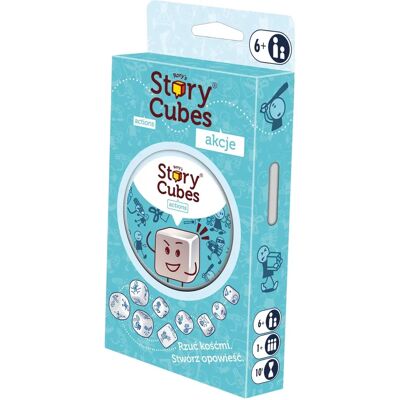 Rebel game ASMRSC302PL - Cubes d'histoires : Actions (Nouvelle édition) - Cubes d'histoires - Publicité Rebel game ASMRSC302PL - Cubes d'histoires : Actions (Nouvelle édition) - Cubes d'histoires - Publicité