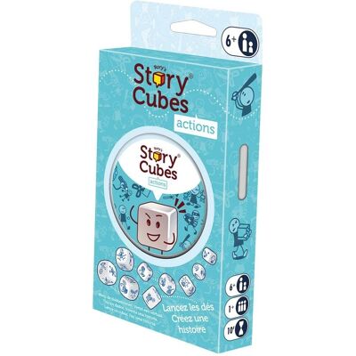 Cube delle Storie Azioni - Gioco da tavolo multicolore 6-9 anni Cube delle Storie Azioni - Gioco da tavolo multicolore 6-9 anni