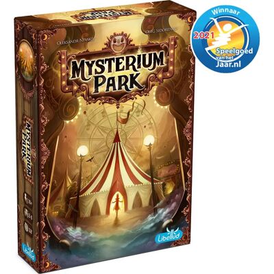 Libellud Mysterium Park Jeu de Plateau - Mystère Coopératif - Publicité Libellud Mysterium Park Jeu de Plateau - Mystère Coopératif - Publicité