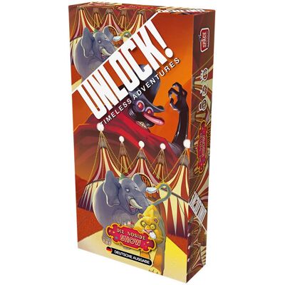 Asmodée SCOD0049 Space Cowboys - Unlock! Zirkus Escape Spiel Asmodée SCOD0049 Space Cowboys - Unlock! Zirkus Escape Spiel