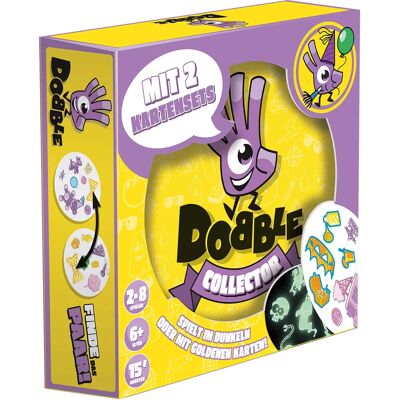 Asmodee Dobble Collector - Gra karciana - 15 min - Edycja Imprezowa Asmodee Dobble Collector - Gra karciana - 15 min - Edycja Imprezowa
