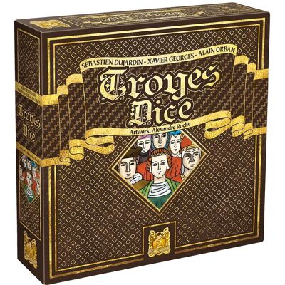 Gioco di Dadi Troyes di Pearl Games - Strategia, Città Medievale, 1-10 giocatori Gioco di Dadi Troyes di Pearl Games - Strategia, Città Medievale, 1-10 giocatori
