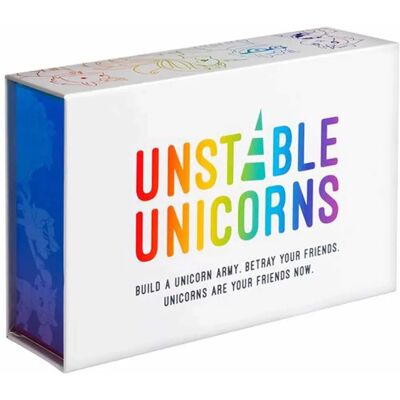 Asmodee Unstable Unicorns Gioco di Carte - Strategia per 2-8 Giocatori Asmodee Unstable Unicorns Gioco di Carte - Strategia per 2-8 Giocatori