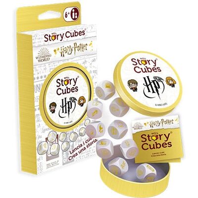 Asmodee STR8089 Rory's Story Cubes - Harry Potter - Gelb - ECO Asmodee STR8089 Rory's Story Cubes - Harry Potter - Gelb - ECO