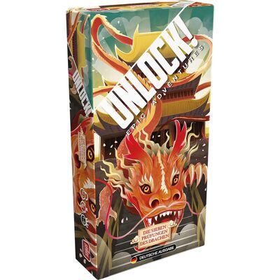 Asmodee Space Cowboys Unlock! Le Settimane Prove del Drago - Gioco da tavolo Asmodee Space Cowboys Unlock! Le Settimane Prove del Drago - Gioco da tavolo