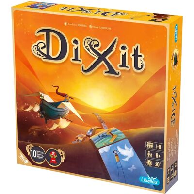Asmodee Dixit Classic - Kreatív dedukciós játék szép illusztrációkkal - 3-8 játékosnak - 6 éves kortól Asmodee Dixit Classic - Kreatív dedukciós játék szép illusztrációkkal - 3-8 játékosnak - 6 éves kortól