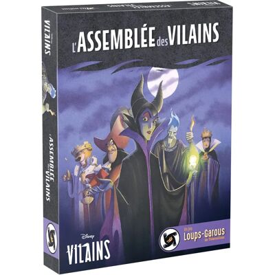 Asmodee L'Assemblée des Vilains - Jeu de société - Violet Asmodee L'Assemblée des Vilains - Jeu de société - Violet
