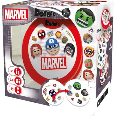 Zygomatic Dobble Jeu de Cartes Émojis Marvel - Jeu de Cartes - Publicité Zygomatic Dobble Jeu de Cartes Émojis Marvel - Jeu de Cartes - Publicité