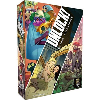 Asmodee Unlock! Mythic Adventures - Bordspel - 8988B Asmodee Unlock! Mythic Adventures - Bordspel - 8988B