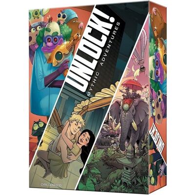 Asmodee Unlock! Mythic Adventures Jeu de Société Multicolore - Publicité Asmodee Unlock! Mythic Adventures Jeu de Société Multicolore - Publicité