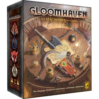 Cephalofair Games Gloomhaven Az oroszlán állkapcsa - Együttműködő stratégiai játék Cephalofair Games Gloomhaven Az oroszlán állkapcsa - Együttműködő stratégiai játék