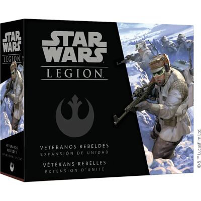 Asmodee WL39 Vétérans Rebelles Star Wars - Jeu de Plateau - Publicité Asmodee WL39 Vétérans Rebelles Star Wars - Jeu de Plateau - Publicité