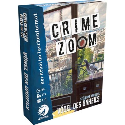 Asmodée LDGD0005 - Crime Zoom (Fall 2: Vögel des Unheils) - Brettspiel - Deutsch Asmodée LDGD0005 - Crime Zoom (Fall 2: Vögel des Unheils) - Brettspiel - Deutsch