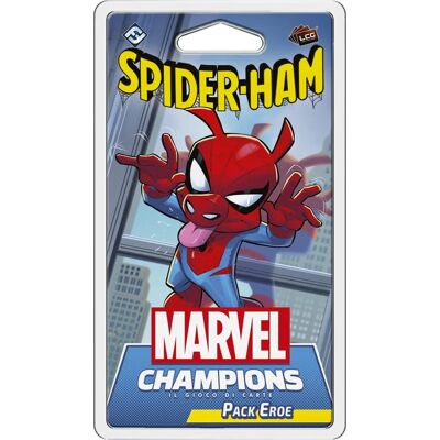 Fantasy Flight Games Marvel Champions Pack Eroe Spider-Ham - Gioco da Tavolo Fantasy Flight Games Marvel Champions Pack Eroe Spider-Ham - Gioco da Tavolo