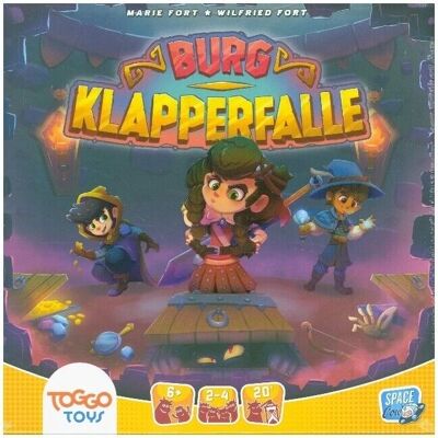 Asmodée Château Clac Trap - Jeu de société - Pour 2-4 joueurs dès 6 ans - Publicité Asmodée Château Clac Trap - Jeu de société - Pour 2-4 joueurs dès 6 ans - Publicité